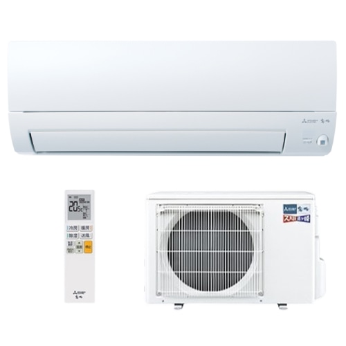 [箱難ありB]ズバ暖霧ヶ峰 MSZ-KXV5625S-W ピュアホワイト 18畳 [5.6kW]