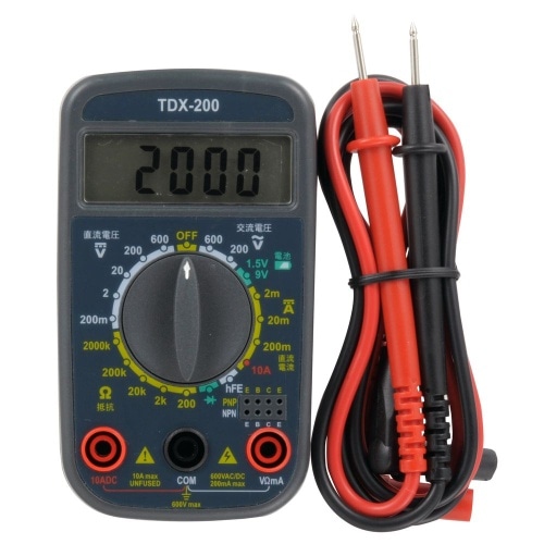 デジタルマルチテスター TDX-200 グレー