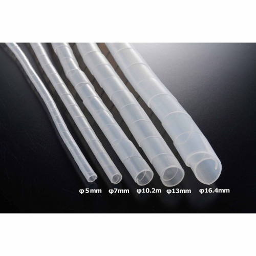 スパイラルチューブφ5mm10M GST-4 白