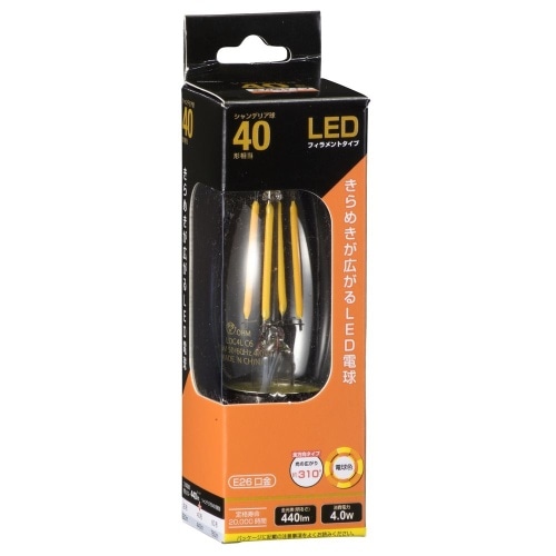 LED電球 C 4W LDC4L C6 クリア
