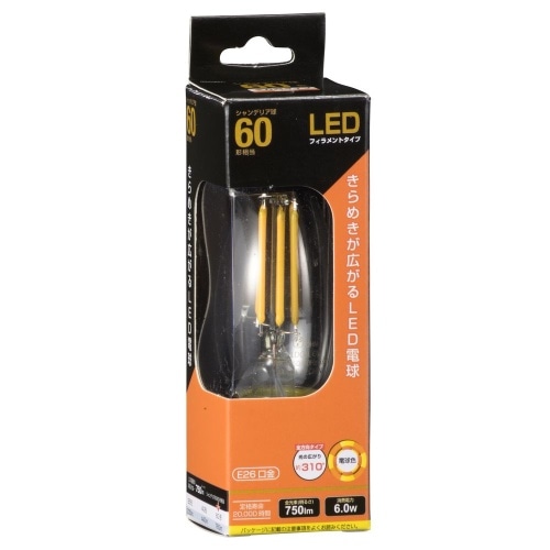 LED電球 C 6W LDC6L C6 クリア