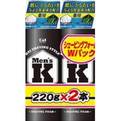 [取寄10]Men’sKシェービングフォームWパック [4901331001543]