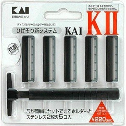 貝印K2カミソリ
