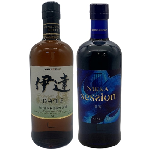 2本セット ( ニッカ 伊達 / セッション 各700ml )