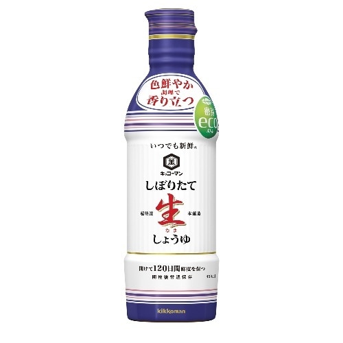 キッコーマンしぼりたて生しょうゆ450ml [1本]