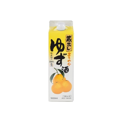 東亜 蔵出し まろやかゆず酒 パック 1L