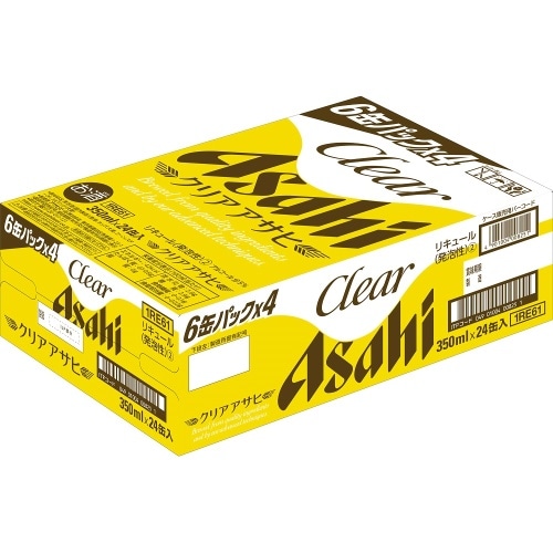 アサヒ クリア 缶 350ml ×1ケース
