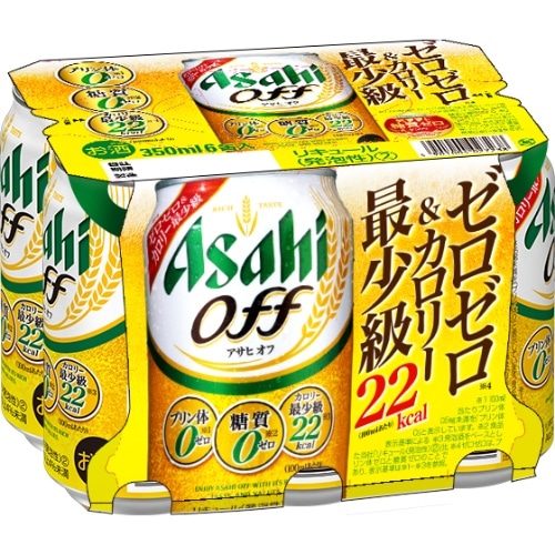 アサヒ オフ 6缶 350ml
