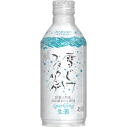 白馬錦 雪どけスパークリング 270ml 缶