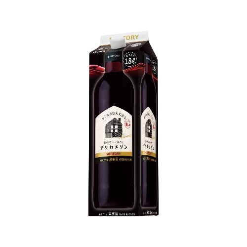 デリカメゾン濃い赤パック1.8L [1本]