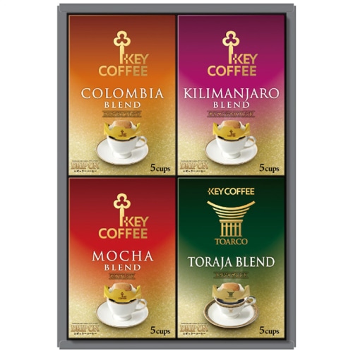 お中元 キーコーヒー ドリップオン・レギュラー コーヒー ギフト [直送商品](4780-123)