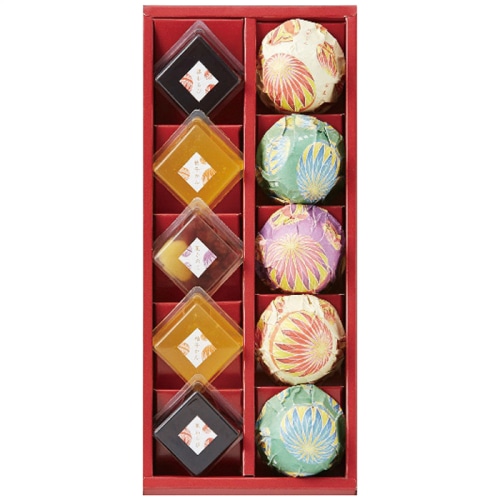 お歳暮 ひととえ 菓と果 てまり KTA-10 [直送商品](9881-108)