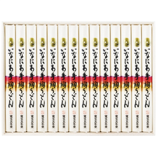 お歳暮 寛文五年堂 いなにわ手綯うどん DU-50 [直送商品](9901-037)