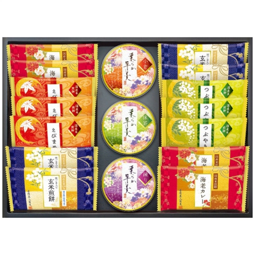 お歳暮 金澤兼六製菓 兼六の彩 米菓詰合せ AMA-10 [直送商品](9881-057)