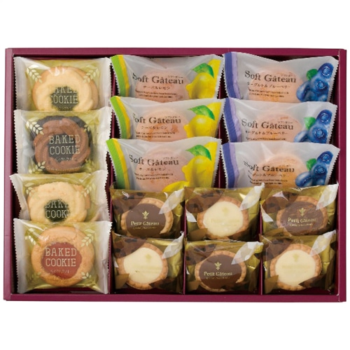お中元 中山製菓 焼菓子 詰合せ 16個 [直送商品](4778-015)