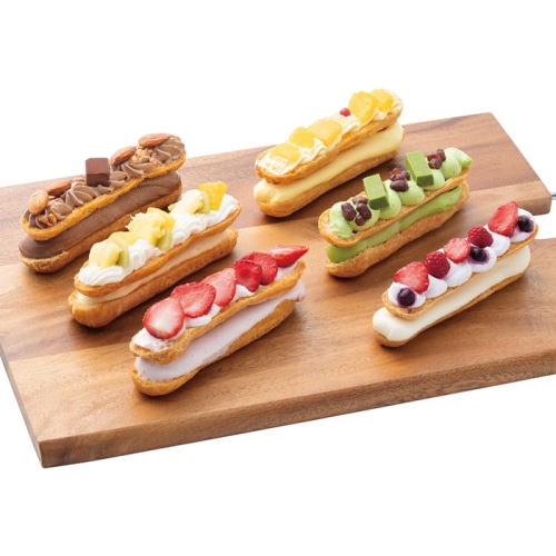 お中元 クレーム デ ラ クレーム プレミアム バトンシュー アイスケーキ 6個 [冷凍][直送商品](4715-013)
