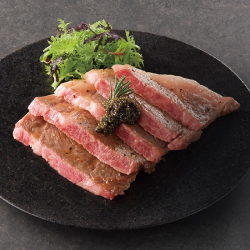 ＼早期◆5％OFF／ お中元 蝶鮫屋 新見フレッシュキャビアと千屋牛サーロインステーキ  [冷凍][直送商品](4739-063)