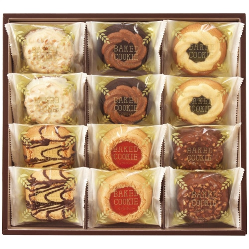 中山製菓 パティシオン ベイクド クッキー 12個 [直送商品](4189-030)