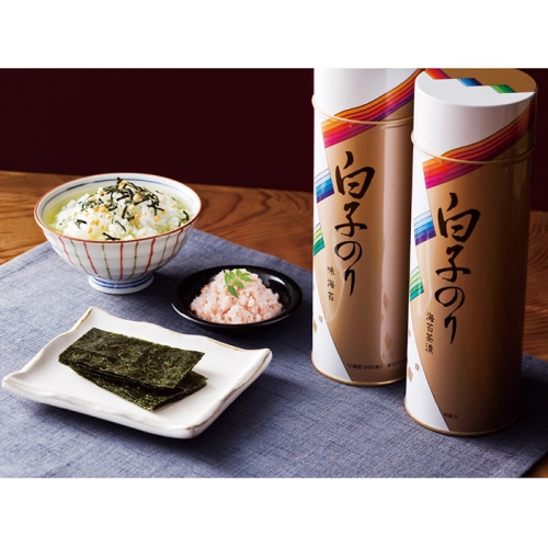 白子のり のり･お茶漬け・かに缶 詰合せ [直送商品](4244-052)