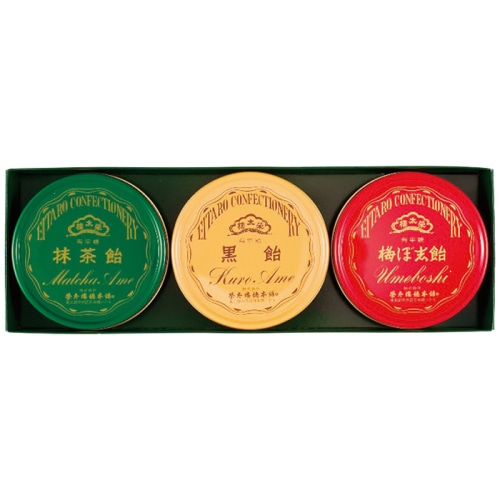 榮太樓總本鋪 榮太樓 飴 3缶入 [直送商品](4196-023)