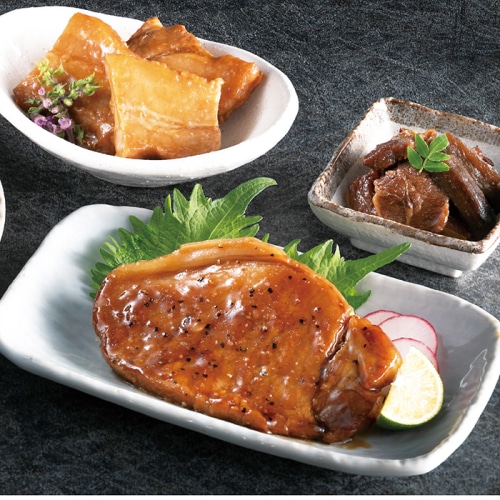 お中元 賛否両論 至福の和食 しぐれ煮・角煮 セット [直送商品](4736-017)