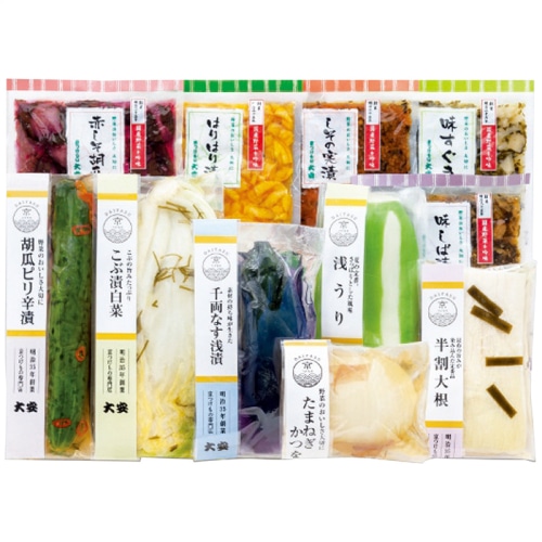 お中元 京つけもの 大安 味さわやか [冷蔵][直送商品](4749-064)