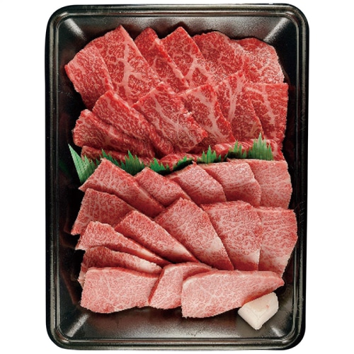 お中元 萬野和牛 焼肉用 モモバラ 約450g [冷凍][直送商品](4711-015)