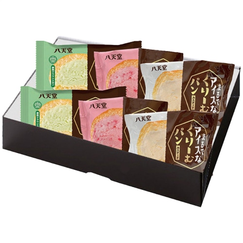お中元 八天堂 まるでアイスなくりーむパン 6個 詰合せ [冷凍][直送商品](4716-041)