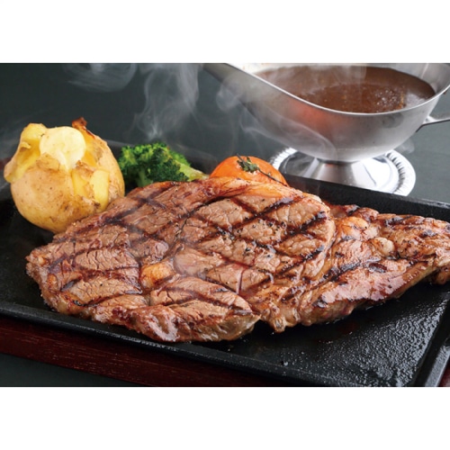 お中元 萬野和牛 ロース ステーキ 1枚 [冷凍][直送商品](4747-022)