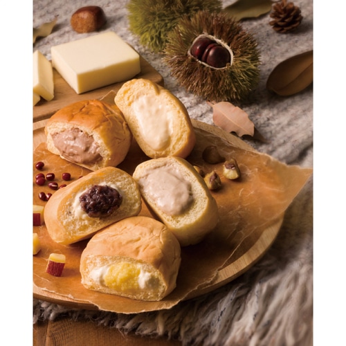 お歳暮 八天堂 冬のくりーむパン5種10個詰合せ [冷凍][直送商品](9803-027)