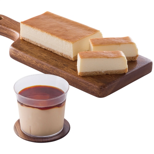 お歳暮  乳蔵 北海道プリン＆チーズケーキセット [冷凍][直送商品](9806-047)