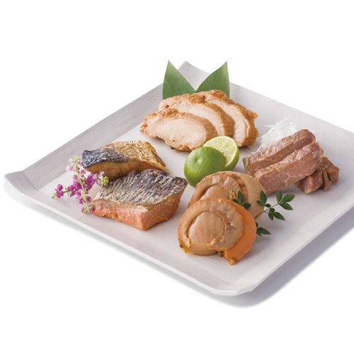 お歳暮 新潟小川屋 お魚とお肉の焼漬詰合せ SZH5 [冷蔵][直送商品](9808-027)