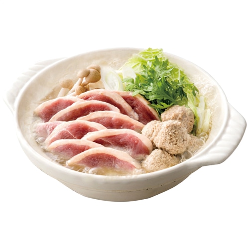 お歳暮 近江鴨鍋セット(半羽) [冷凍][直送商品](9814-044)