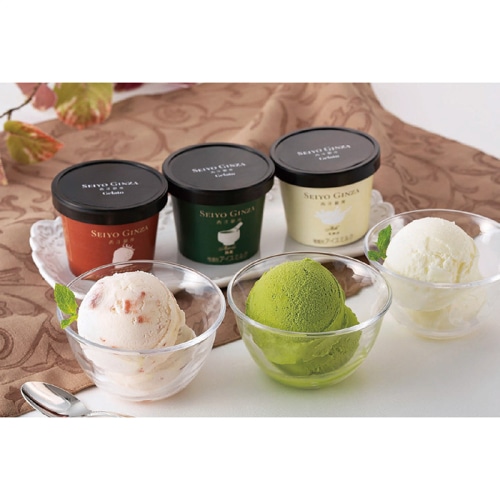 お歳暮 西洋銀座監修 ジェラートセット [冷凍][直送商品](9825-035)