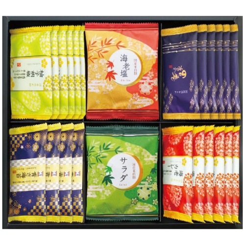 お歳暮 金澤兼六製菓 おいしさいろいろ せんべい詰合せ RGN-30R [直送商品](9866-093)