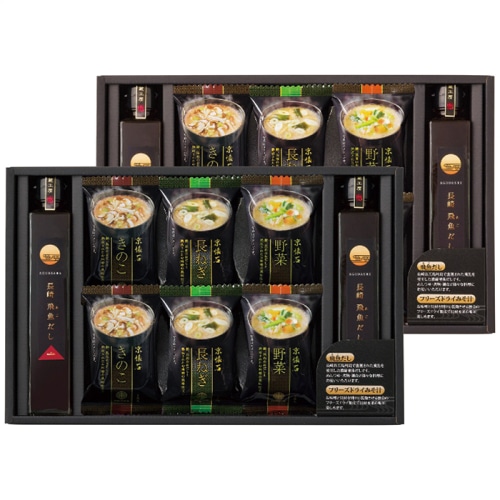 お歳暮 apide フリーズドライみそ汁＆飛魚だしセット FDA-50 [直送商品](9867-110)