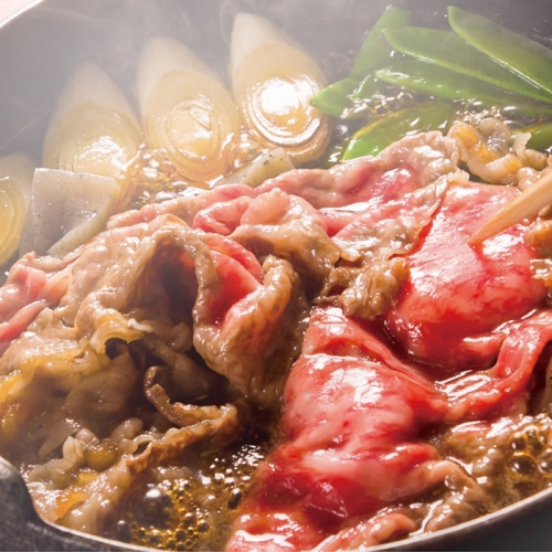 [冷凍][直送商品]松阪牛 ももバラすき焼き用(約400g) (1266-045)