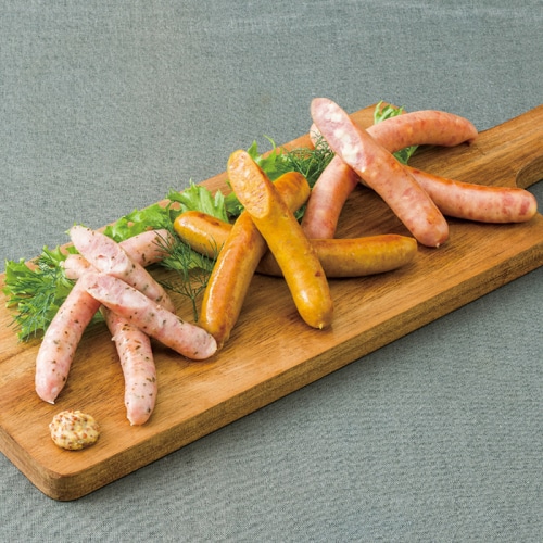 [冷凍][直送商品]サンショク こだわりのウインナー3種セット (1281-035)