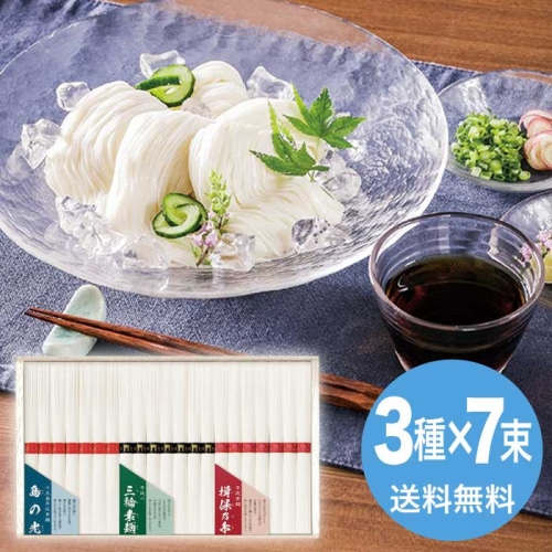 [直送10]お中元  三大産地素麺 SMA-30 (1659-125)