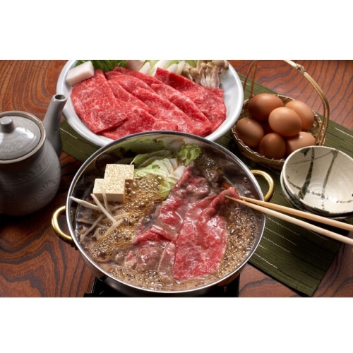 母の日 5/16-18お届け 三田屋総本家 黒毛和牛 すき焼き しゃぶしゃぶ用 [冷凍][直送商品](4489-896K)