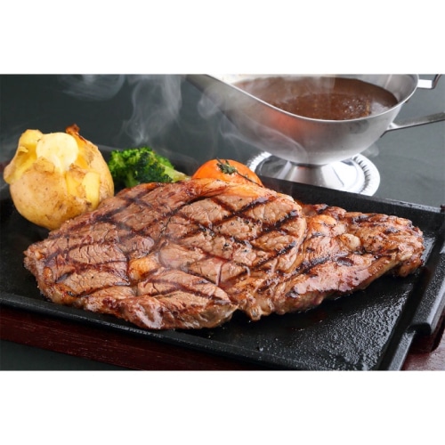 母の日 5/16-18お届け 萬野屋 萬野 和牛 ロースステーキ 2枚 W(計500g) [冷凍][直送商品](4491-675K)