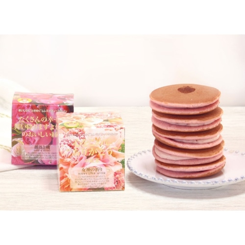 母の日 5/16-18お届け 完熟いちご菓子研究所 完熟いちごパンケーキ&ムレスナティー [冷凍][直送商品](4491-776K)