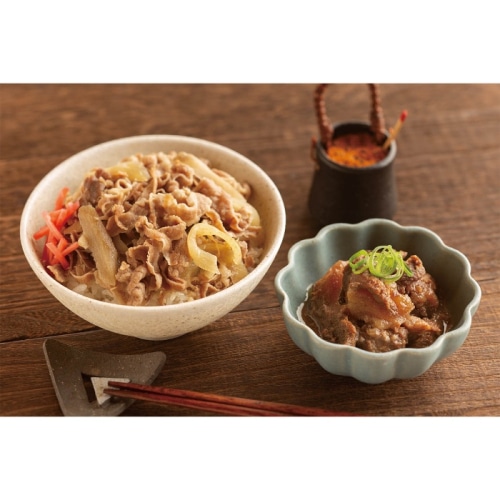 母の日 5/16-18お届け トンソン 日本料理寺田 寺田繁監修 国産牛の牛丼と牛すじ煮込み [冷凍][直送商品](4491-889)