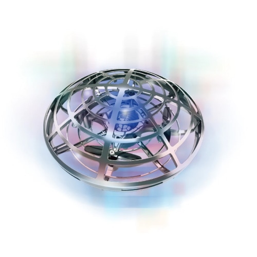 THE FLYING LIGHT UFO SILVER