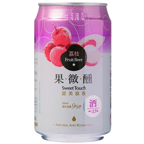 台湾ビール ライチ フルーツビール 330ml 【台湾】 【賞味期限切迫品】