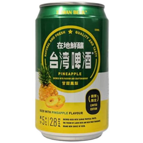 台湾ビール パイナップル フルーツビール 330ml 【台湾】 【賞味期限切迫品】