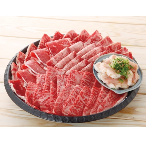 [冷凍][直送10]【綿半/訳あり品・肉】焼肉セット 豪州味わいビーフ 山形豚乙姫ポーク 豪州産牛タン