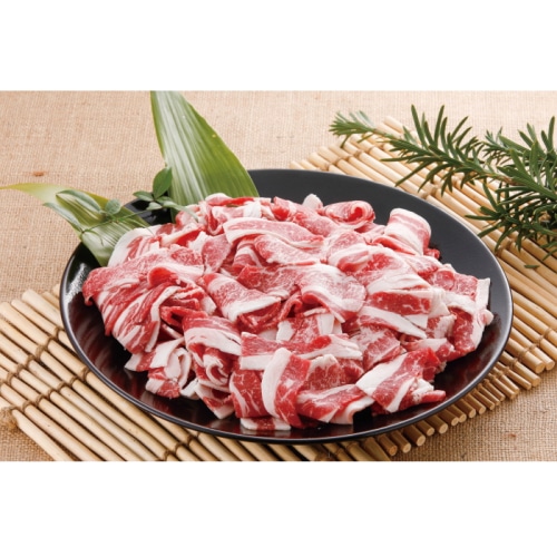 [冷凍][直送10]【綿半/訳あり品・肉】味わいビーフバラ切り落とし 300g×4