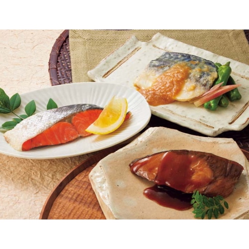 [冷凍][直送10]【綿半/鮮魚特集】氷温熟成 煮魚・焼魚ギフト