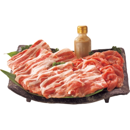 [冷凍][直送10]【綿半/精肉特集】きわみ豚 しゃぶしゃぶ用セット